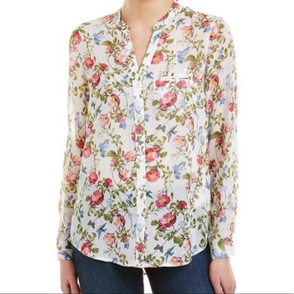 Kut from the kloth sheer floral blouse - Picture 7 of 8
